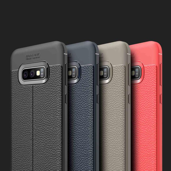 Produktbild Cadorabo TPU Cover Kunstleder Struktur (Samsung Galaxy S10e)