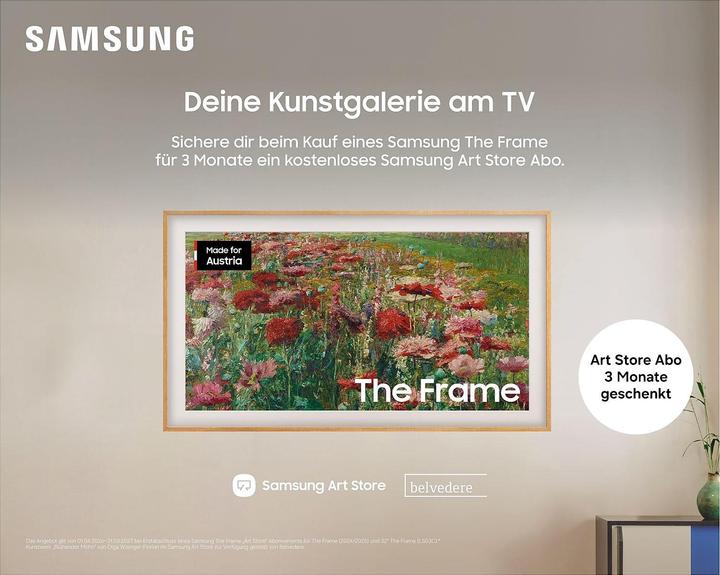 Actual product image Samsung QE43LS03HEUXXN (43", LS03HE, LCD, 4K, 2026, CH)