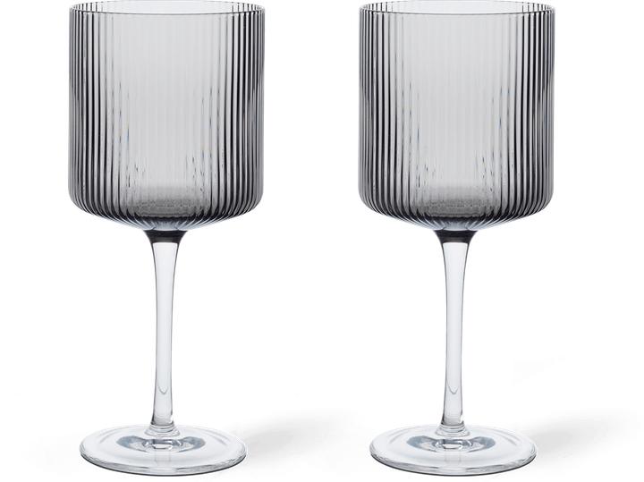 Actual product image Ferm Living Ripple (2 Glasses, Red wine glasses)