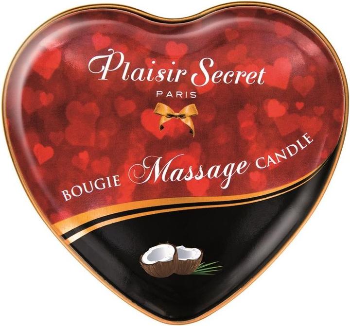 Produktbild Plaisir Secret Mini bougie de massage Noix de Coco (35 ml)