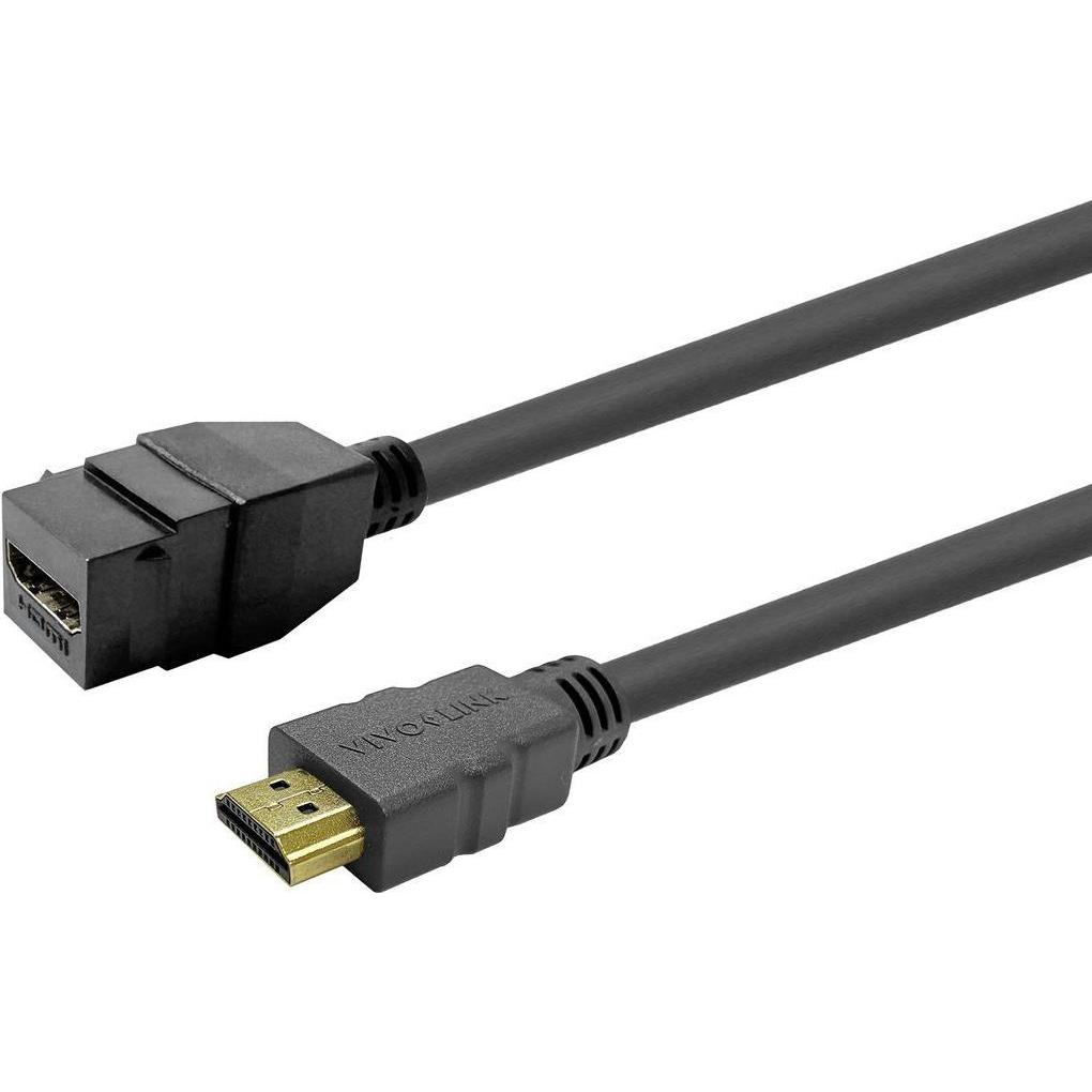 Vivolink Keystone Black HDMI Female to (HDMI), Cavo video