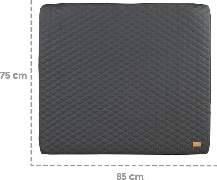 Produktbild Roba Wickelauflage Graphite gesteppt (75 x 85 cm)