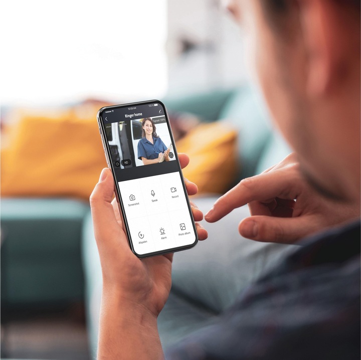 Actual product image Alecto WLAN doorbell (Wi-Fi)
