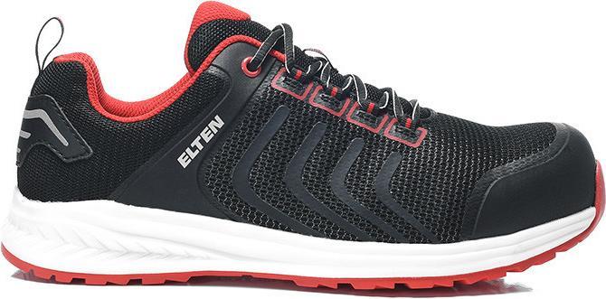 Produktbild Elten Batai Livas black red low ESD S1P, juodi 48 (S1P, 48)