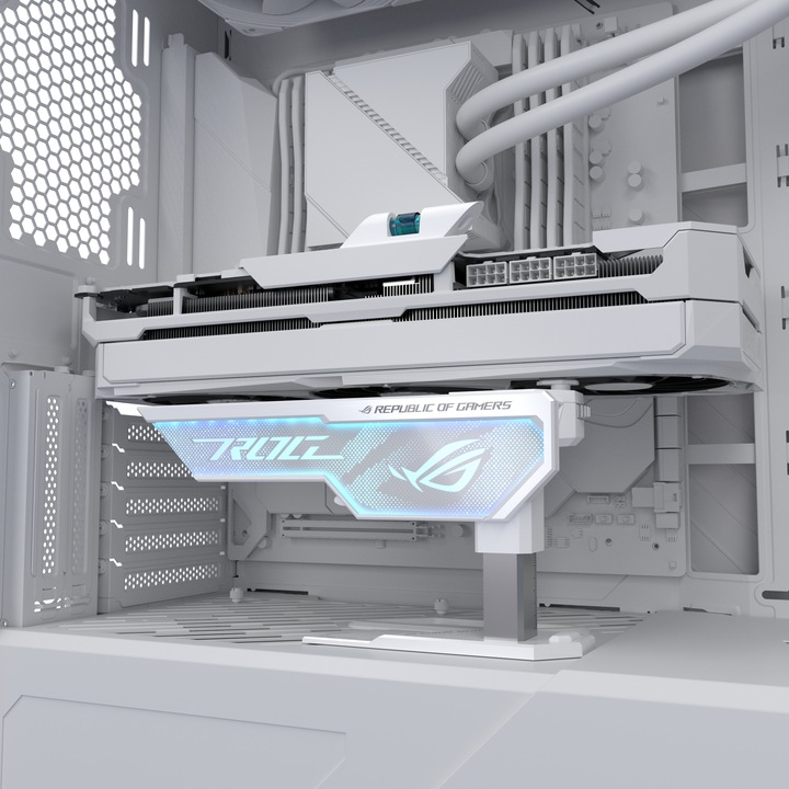 Actual product image ASUS Accessories XH01 ROG HERCULX GRAPHICS CARD HOLDER WH