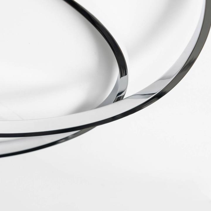 Produktbild Lindby Dorle LED-Deckenleuchte, chrom, Ø 60 cm (2980 lm)