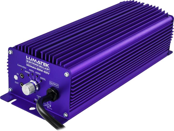 Actual product image Lumatek Ultimate Pro 600w 400v Controllable (MH, 230 V)