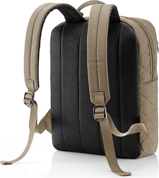 Actual product image reisenthel Backpack Classic backpack M Rhombus Olive (13 l)