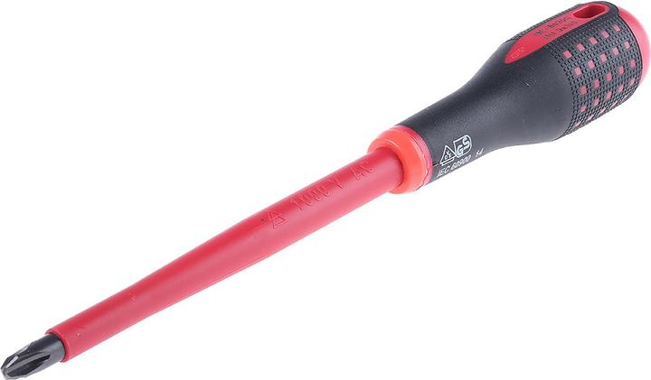 Produktbild Bahco BE-8630S - ERGO Isolierter Schraubendreher für Phillips-Schrauben mit 3-Komponenten-Griff, V (Phillipps-Kreuzschlitz (PH))