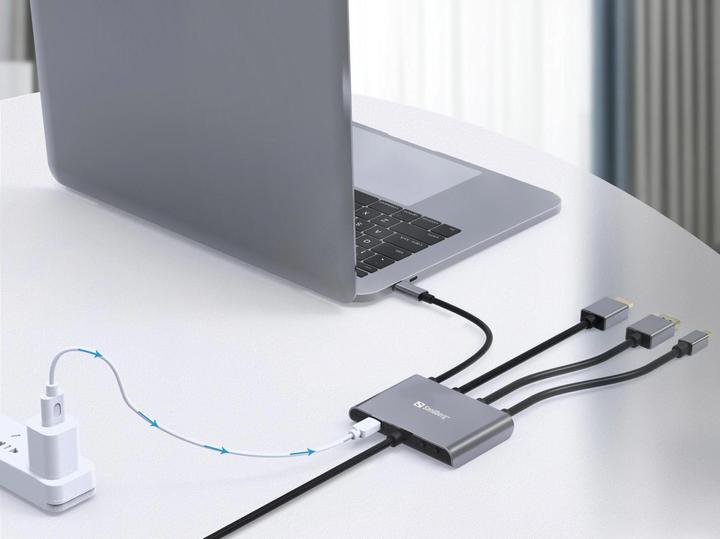 Produktbild Sandberg All-In-1, Adapter, Hub (HDMI, USB Typ-C, 230 cm)