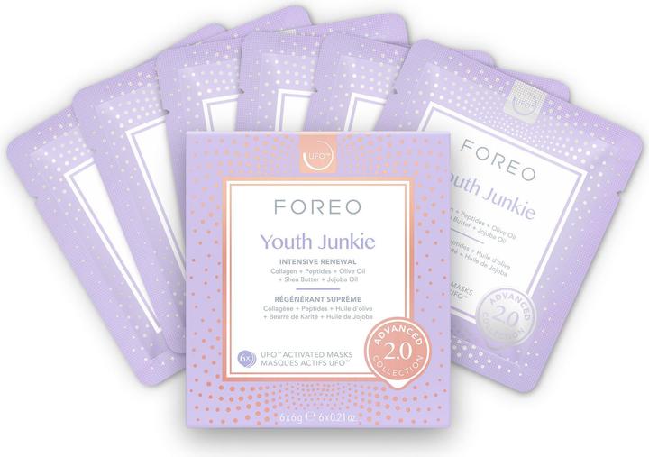 Foreo Intensive renewing mask for dry skin with fine wrinkles UFOâ"¢ Youth Junkie (Intensive Mask)