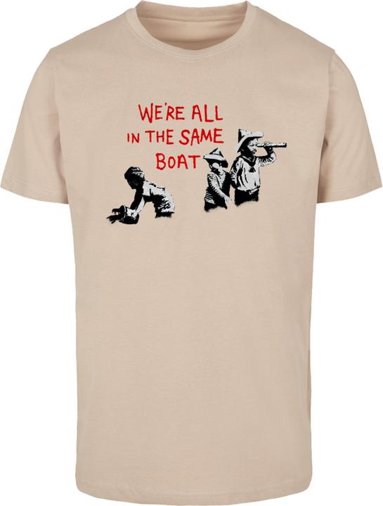 Produktbild Merchcode Brandalised - In The Same Boat T-Shirt - 189269 (L)
