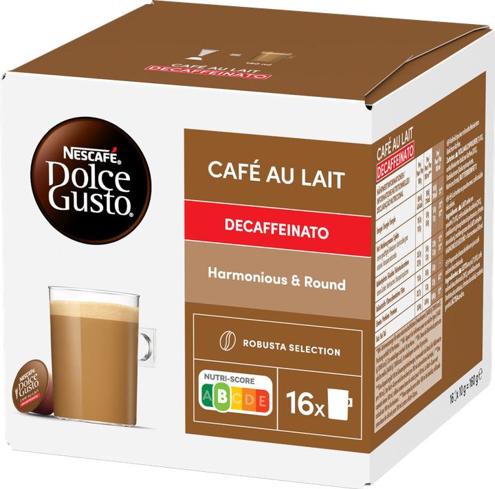 Nescafé Dolce Gusto Café au lait Decaffeinato (16 x Port.)