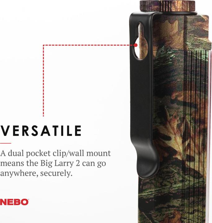 Actual product image Nebo Big Larry 2 (19.70 cm, 500 lm)