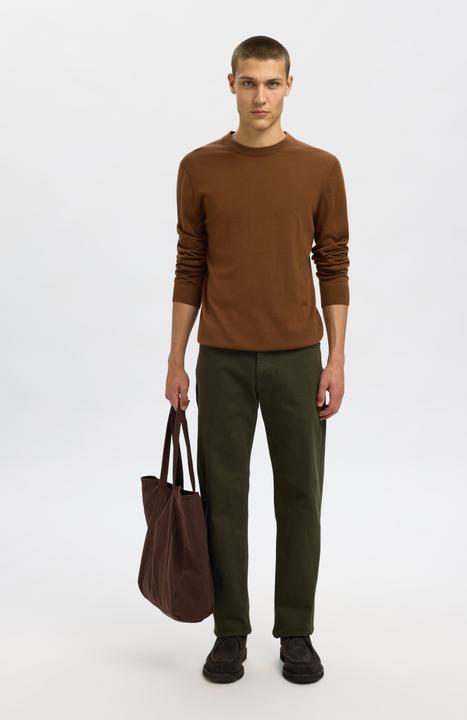 Image du produit Selected Slhtray Ls Knit Merino Crew Neck Noos (XL)