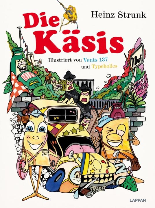 Produktbild Die Käsis (Deutsch, Heinz Strunk, Typeholics, 2023)