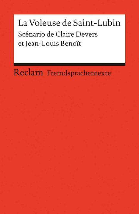 Produktbild La Voleuse de Saint-Lubin (Französisch, Claire Devers, 2012)