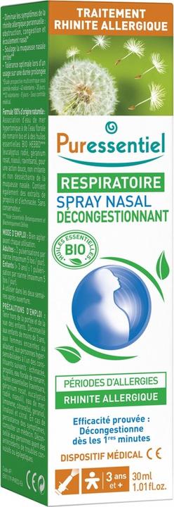 Produktbild Puressentiel Abschwellendes Nasenspray ätherisches Öl Bio (1 Stück)