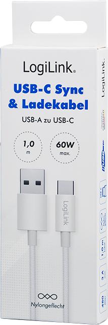 Produktbild LogiLink Prüfen (1 m, USB 2.0, 60 W)