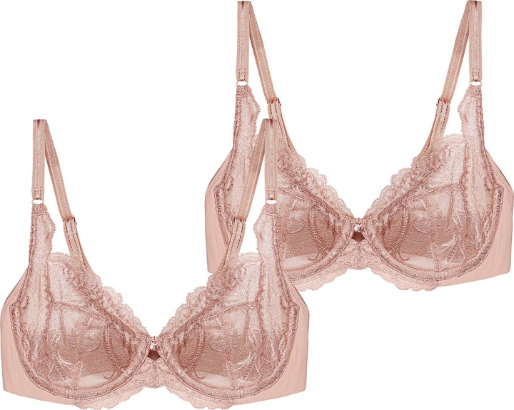 Triumph Bügel-BH Wild Peony Florale (80 C, 2er Pack)