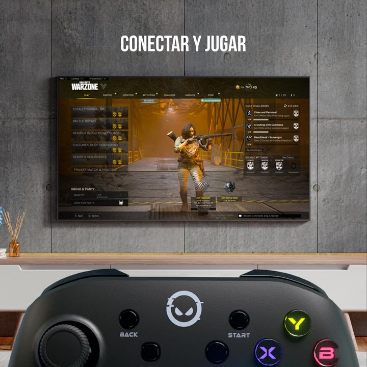 Immagine prodotto Lorgar Gamepad GP510 Android/Nintendo/PC/PS3 Senza fili (PC, Android, PS3, Switch)