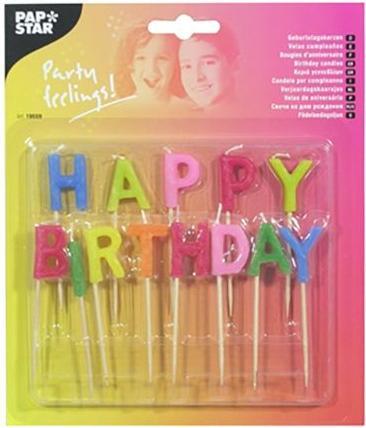 Actual product image Papstar Happy Birthday (1 pcs.)