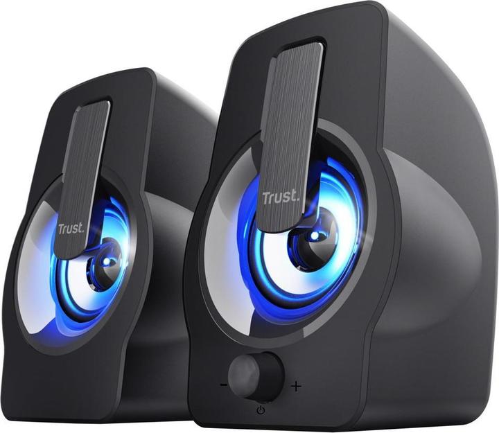 Actual product image Trust Speaker||Gemi RGB|PMPO 12 Watt|1xAudio-In|Black|22948