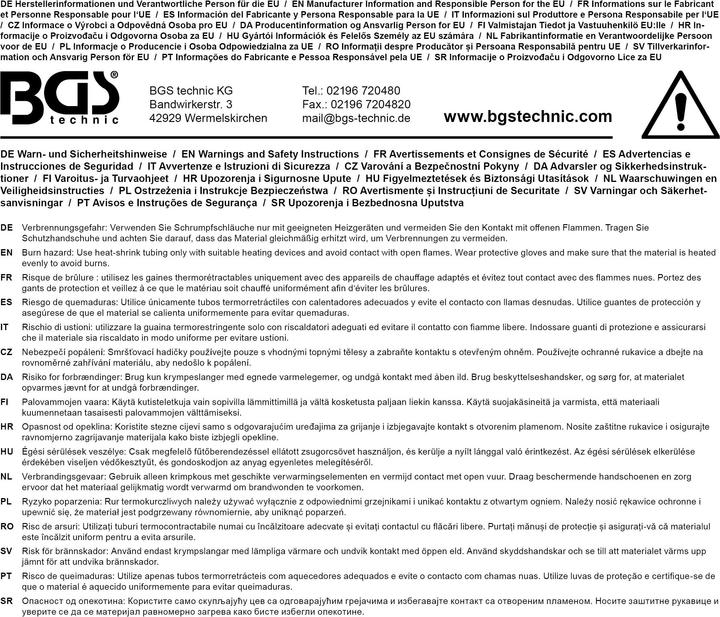 Produktbild BGS Schrumpfschlauch-Sortiment (127 x)