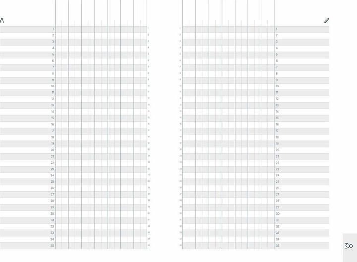 Produktbild Additio Agenda 17 x 24 cm