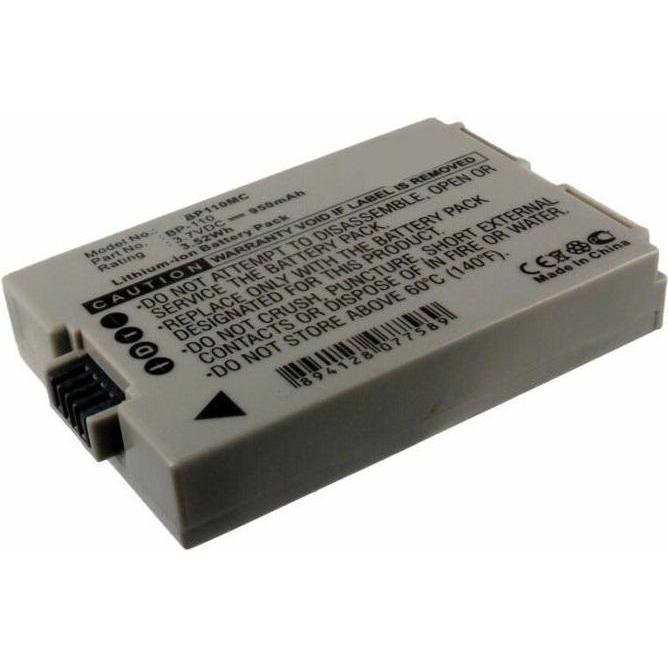 CoreParts Camera Battery for Canon (Akku), Kamera Stromversorgung, Grau