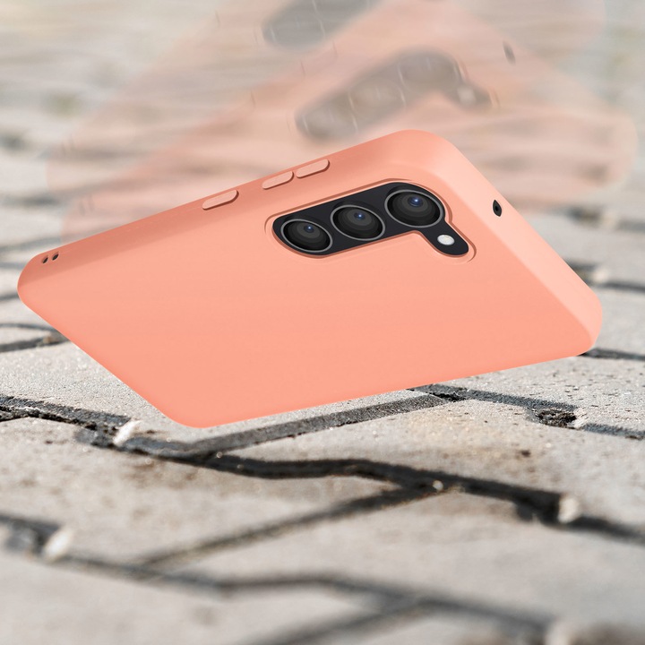 Actual product image 3MK Matt Case Soft Touch Silicone Case Series (Samsung Galaxy S23)