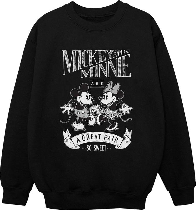 Produktbild Disney Mickey And Minnie Mouse Great Pair Sweatshirt Mädchen (128)