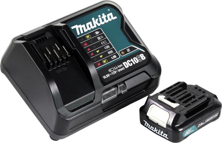 Actual product image Makita UB 101 DSA1 Battery blower 12 V max. + 1x battery 2.0 Ah + charger (Rechargeable battery operated, Leaf blower)