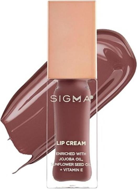 Image du produit Sigma Beauty Lip Cream Rouge à lèvres liquide professionnel avec formule ultra-hydratante Crème lustrée (Dapper)