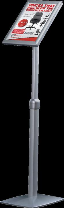 Actual product image Franken Information stand "Universal", DIN A3, height: 910-1,310 mm Aluminium folding frame profile with (A3)