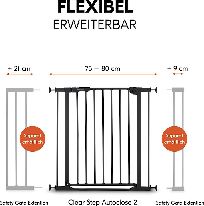 Immagine prodotto Hauck Clear Step Autoclose 2 (75 cm)