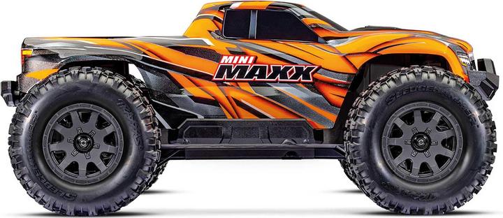 Actual product image Traxxas MINI-MAXX 4WD BL-2S Brushless with battery and charger (RTR Ready-to-Run)