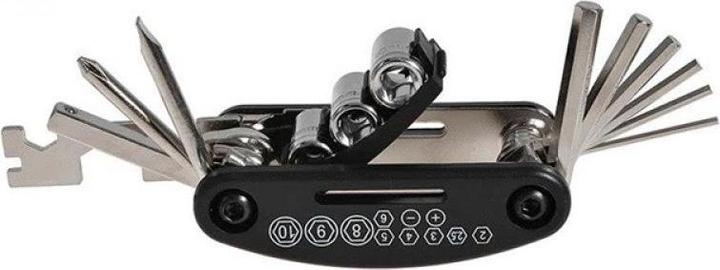 Immagine prodotto Rockbros GJ1601 multiutensile 16 in 1 per la riparazione di biciclette - nero