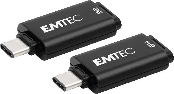 Immagine prodotto Emtec Chiavetta USB 32GB D400 USB-C 3.2 (80MB/s) (32 GB, USB-C)