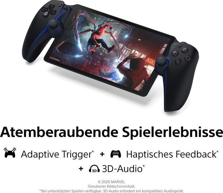 Actual product image Sony PlayStation Portal Remote-Player – Midnight Black