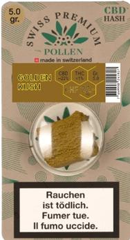 Swiss Premium Pollen Golden Kush • CBD Pollen Indoor (Indoor)