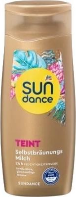 dm Sundance Selbstbräuner Milch 'Teint' (Selbstbräunungstuch, 200 ml)