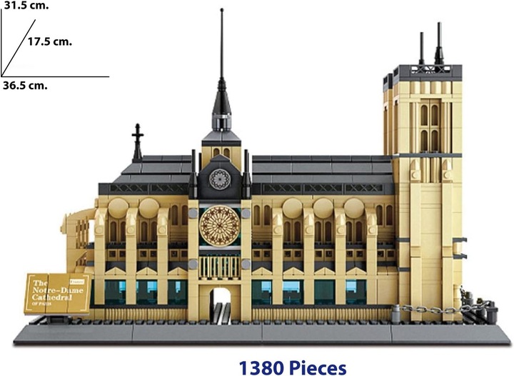 Immagine prodotto Wange La cattedrale di Notre-Dame di Parigi