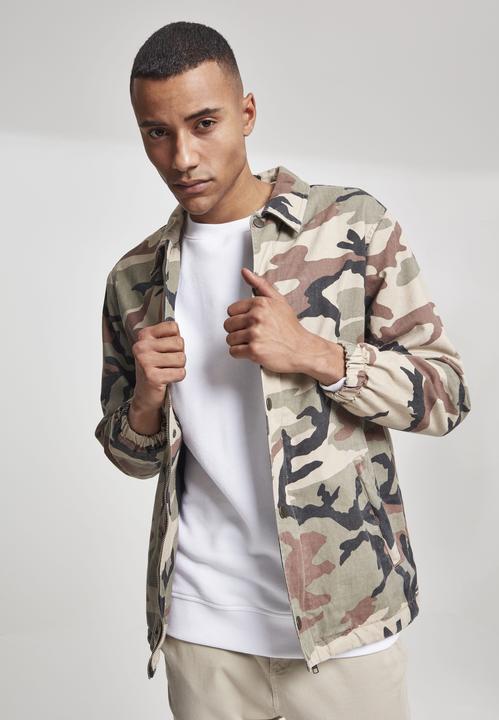 Produktbild Urban Classics Camo Cotton Coach Jacket (M)