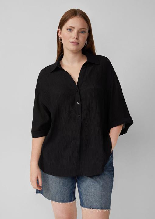Immagine prodotto s.Oliver Bluse Bluse im Loose Fit mit Wascheffekt (54)