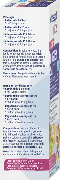 Produktbild Tetesept Kids Husten Saft (5 Stück)