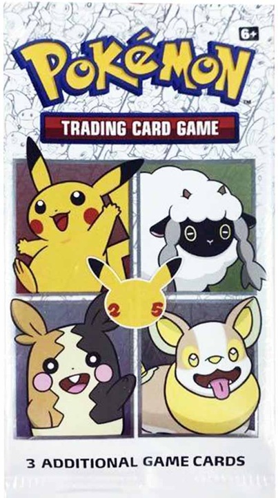Image du produit Pokémon 25th Anniversary General Mills 2021 Promo Booster (Anglais, Affichage du booster)