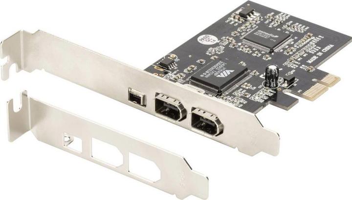Actual product image Digitus PCIe Card Firewire 1394a 3+1 Port