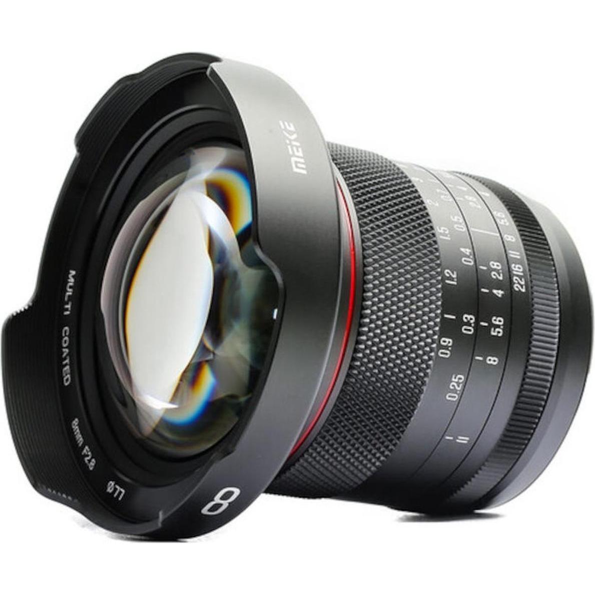 Meike MK 8mm F2.8 Micro Four Thirds mount (Micro Four Thirds, Micro Four Thirds) (D224391)