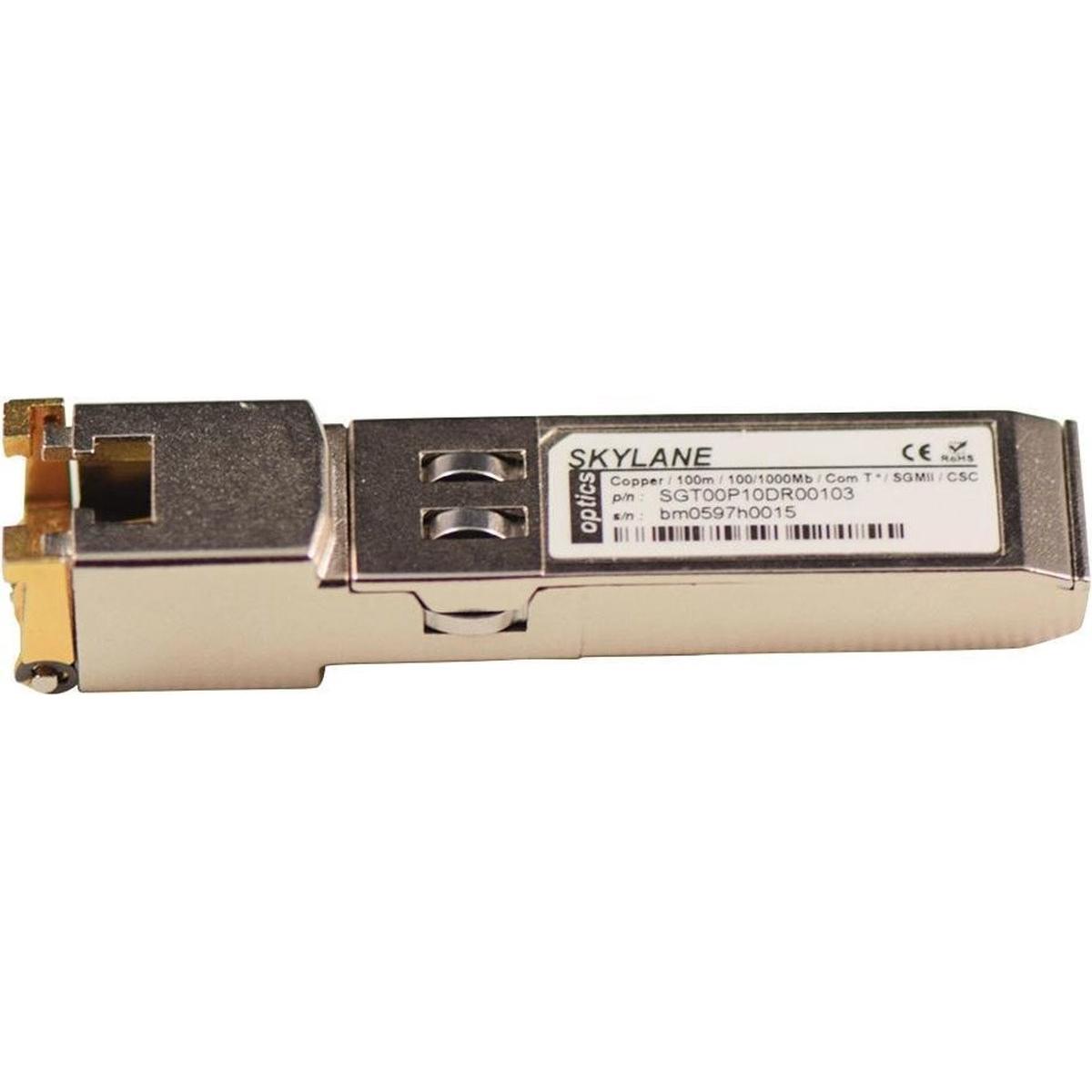 Skylane Optics SPT00M301000 / SFP+ / 10GBase-T, Ricetrasmettitore, Argento